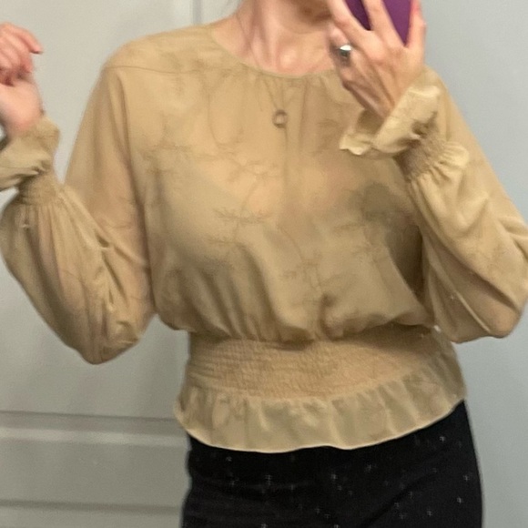 Oak & Fort Beige Nature Blouse - Picture 4 of 4